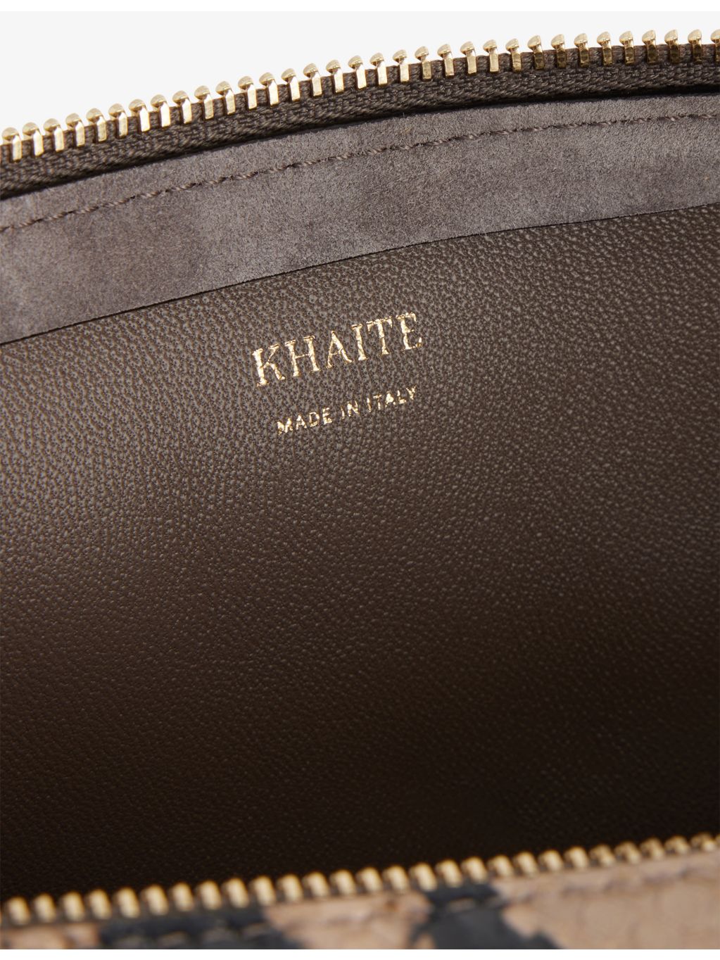KHAITE Olivia medium leather hobo bag - British product