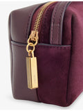 KHAITE Kye mini suede crossbody bag in leather - British product