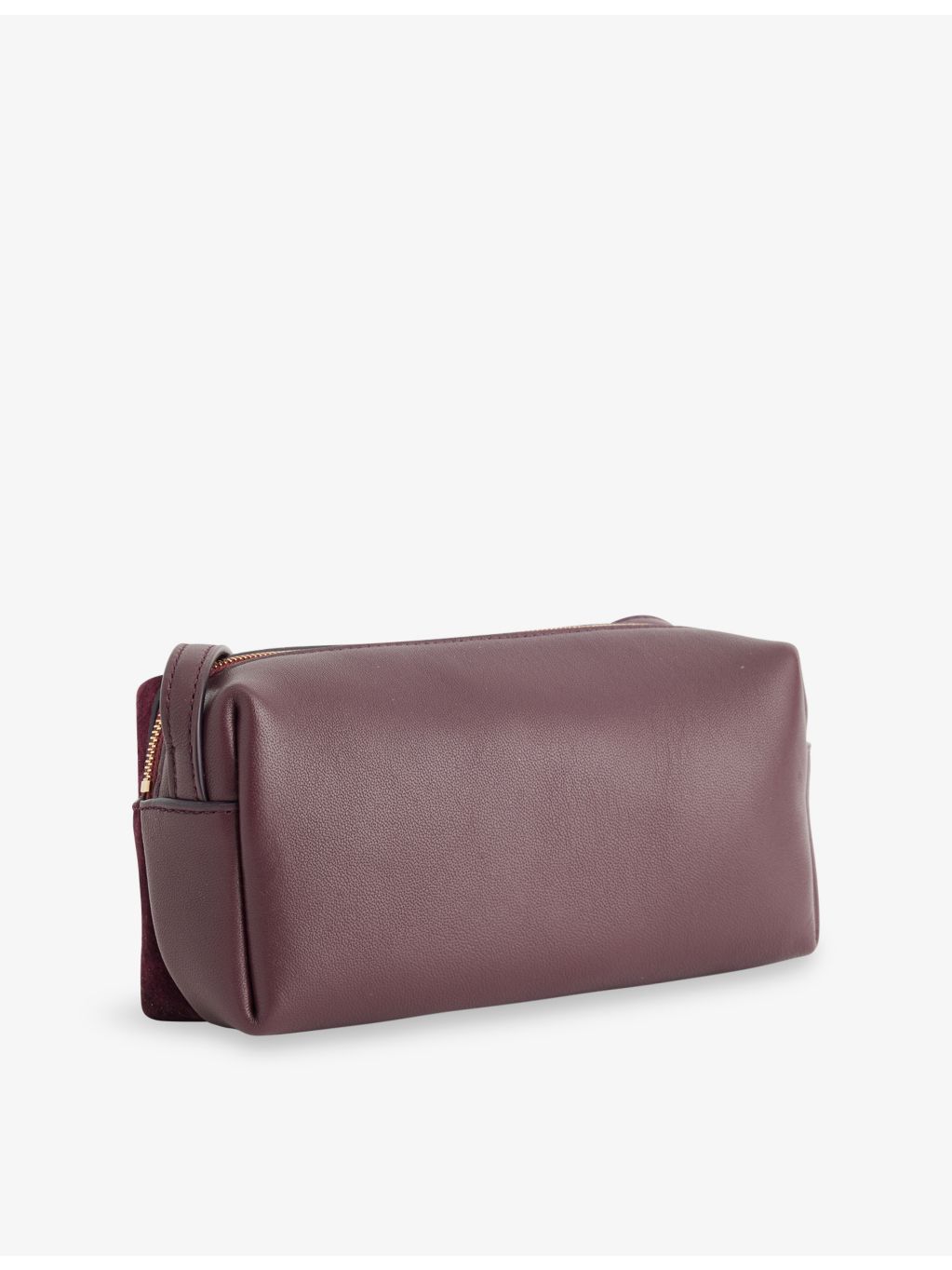 KHAITE Kye mini suede crossbody bag in leather - British product