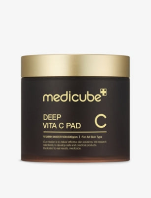 Medicube Deep Vita C toner pads 70, imported from the UK