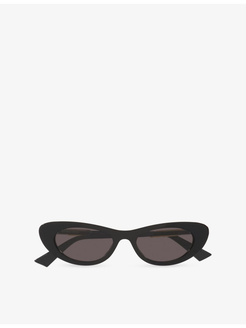 Bottega Veneta cat-eye acetate sunglasses with gold-tone hardware, UK version