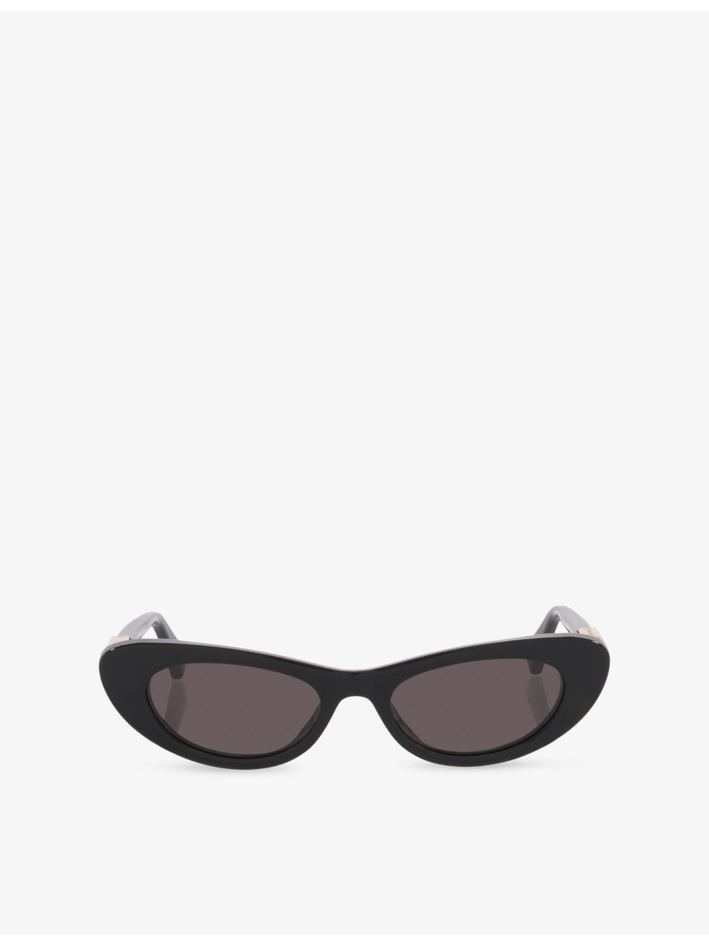 Bottega Veneta cat-eye acetate sunglasses with gold-tone hardware, UK version