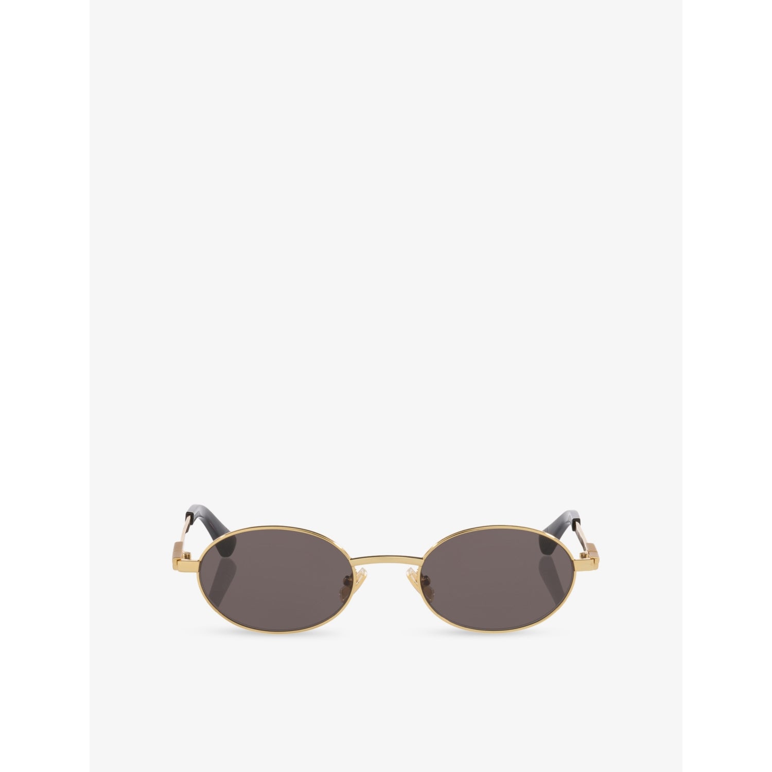 Bottega Veneta BV1470S round-frame metal sunglasses 52mm, UK version