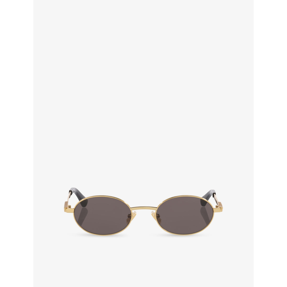 Bottega Veneta BV1470S round-frame metal sunglasses 52mm, UK version