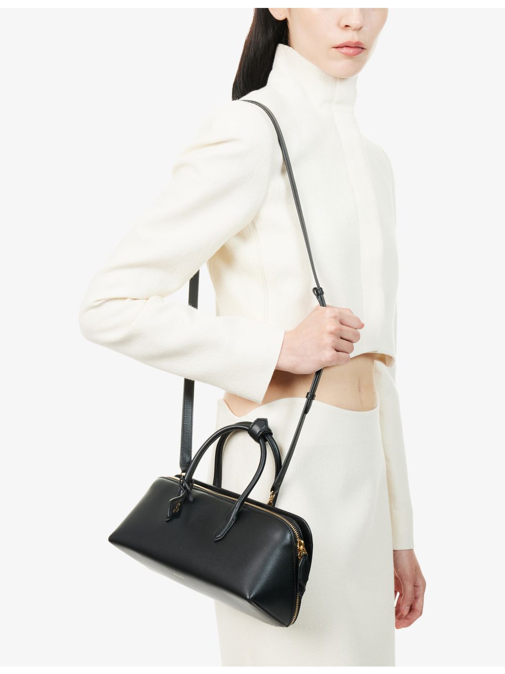 Alaïa Delta Small Leather Top-Handle Bag - British product