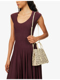 Alaïa Mina 20 leather cross body bag - British product