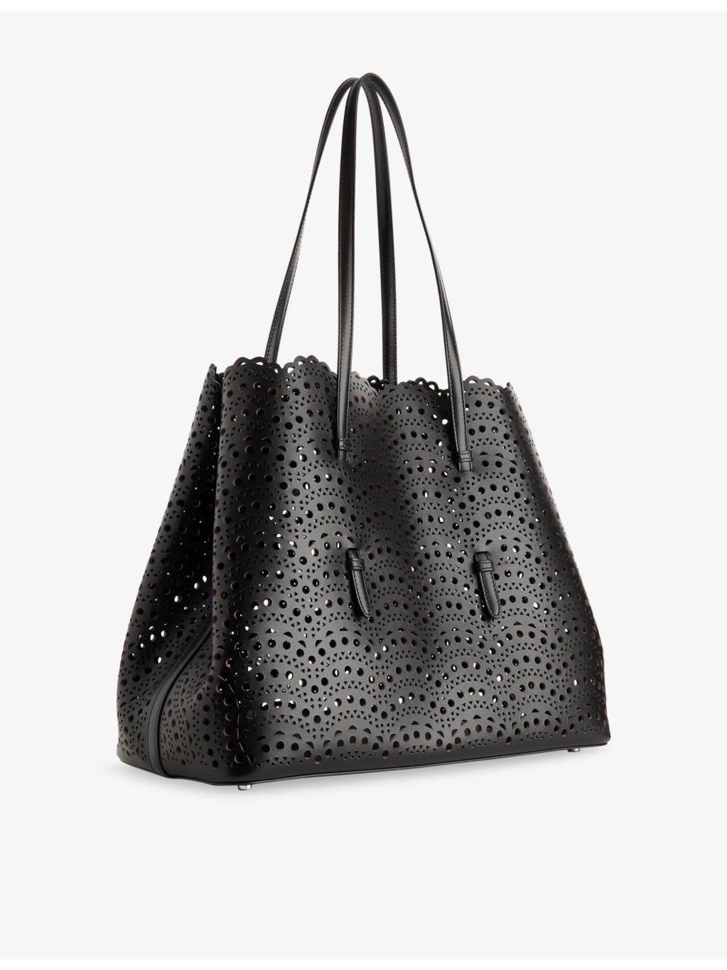 Alaïa Mina 37 leather shoulder bag - British product