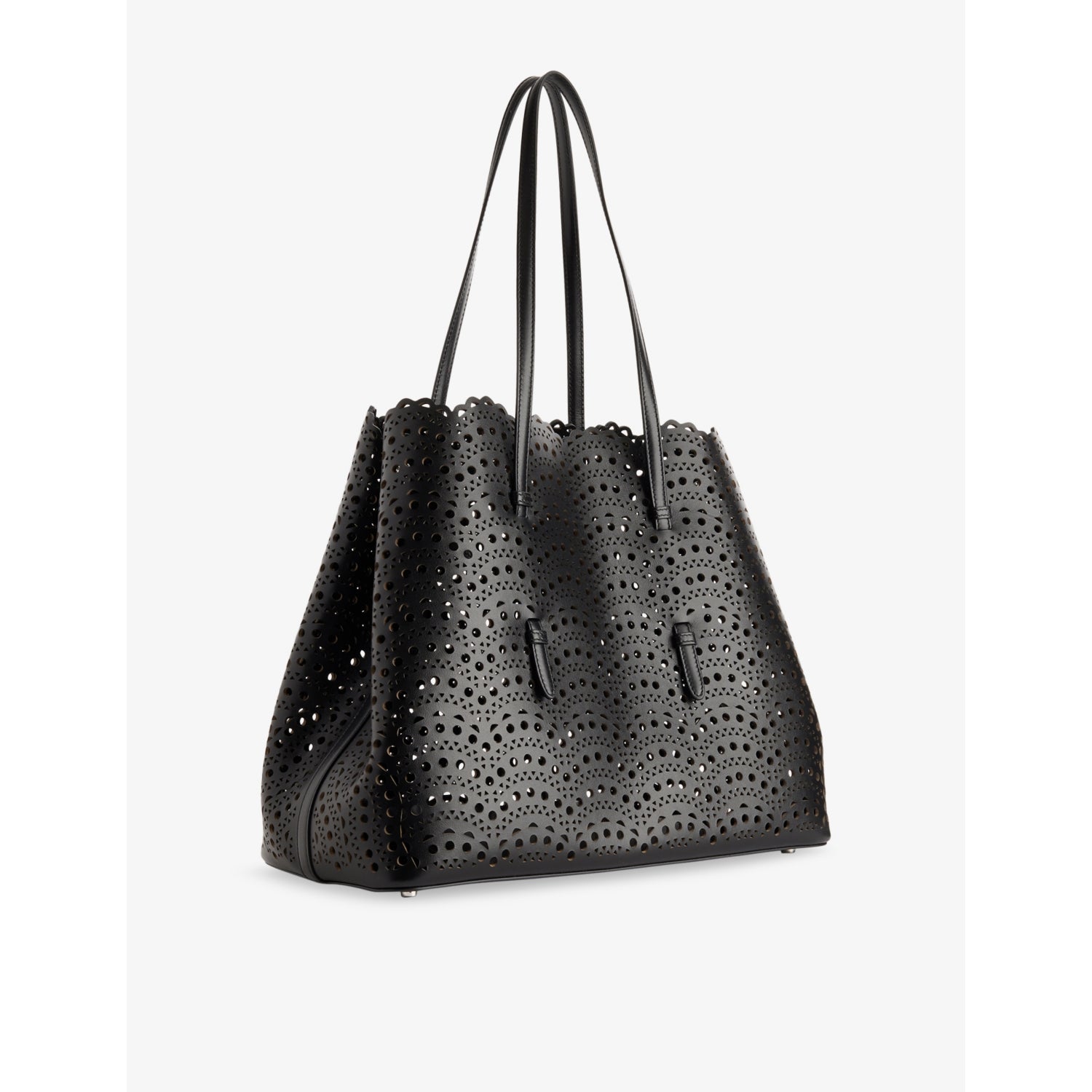 Alaïa Mina 37 leather shoulder bag - British product