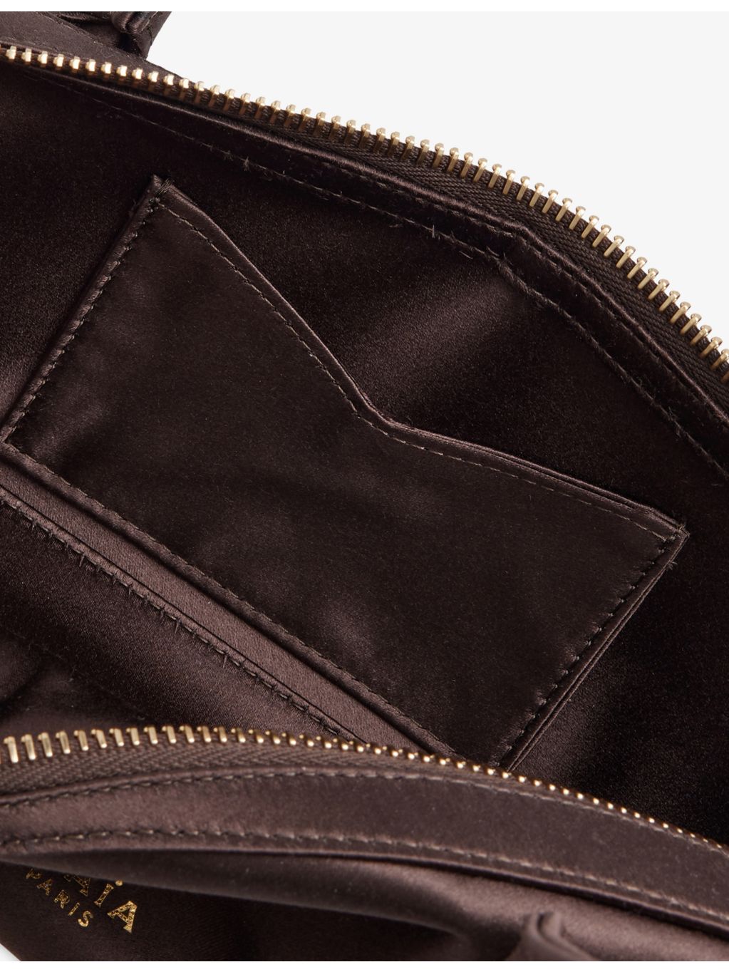 Alaïa Le Teckel silk small shoulder bag - British product