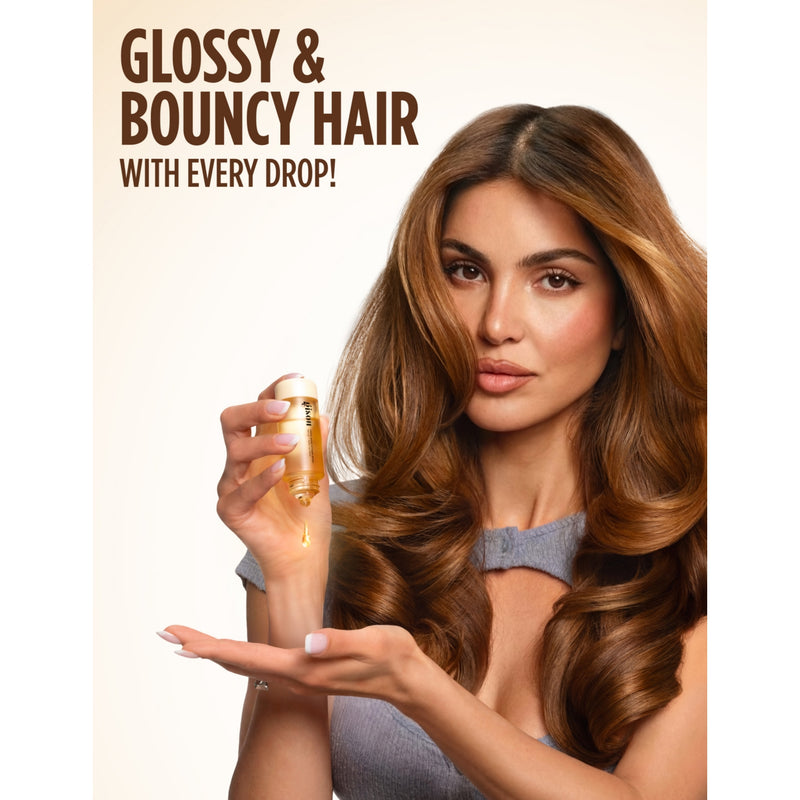 Gisou Honey Gloss Collagen Drops hair oil 20ml (British brand)