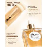 Gisou Honey Gloss Collagen Drops hair oil 20ml (British brand)