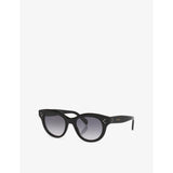 Celine round-frame acetate sunglasses with tinted lenses, UK version