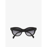 Celine round-frame acetate sunglasses with tinted lenses, UK version