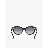 Celine round-frame acetate sunglasses with tinted lenses, UK version