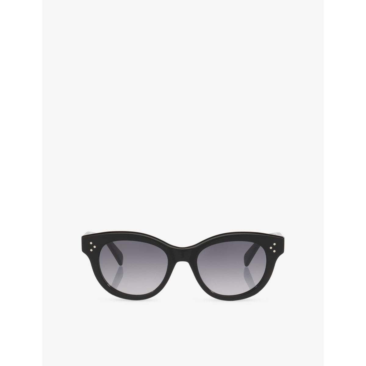 Celine round-frame acetate sunglasses with tinted lenses, UK version