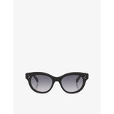Celine round-frame acetate sunglasses with tinted lenses, UK version