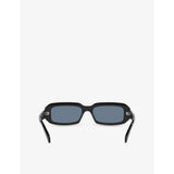 Celine rectangle acetate sunglasses with tinted lenses, UK version