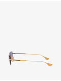 Dita rectangle metal sunglasses D4000529 (British brand)