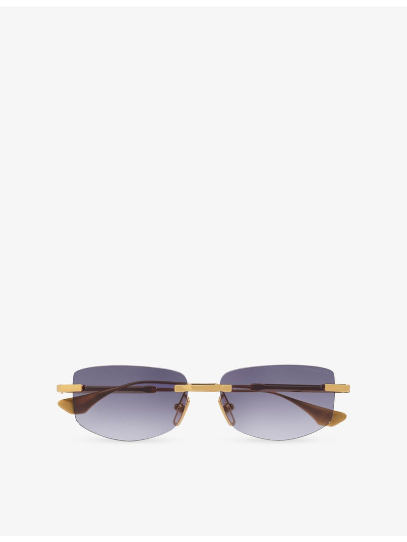 Dita rectangle metal sunglasses D4000529 (British brand)