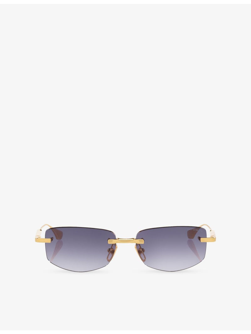 Dita rectangle metal sunglasses D4000529 (British brand)