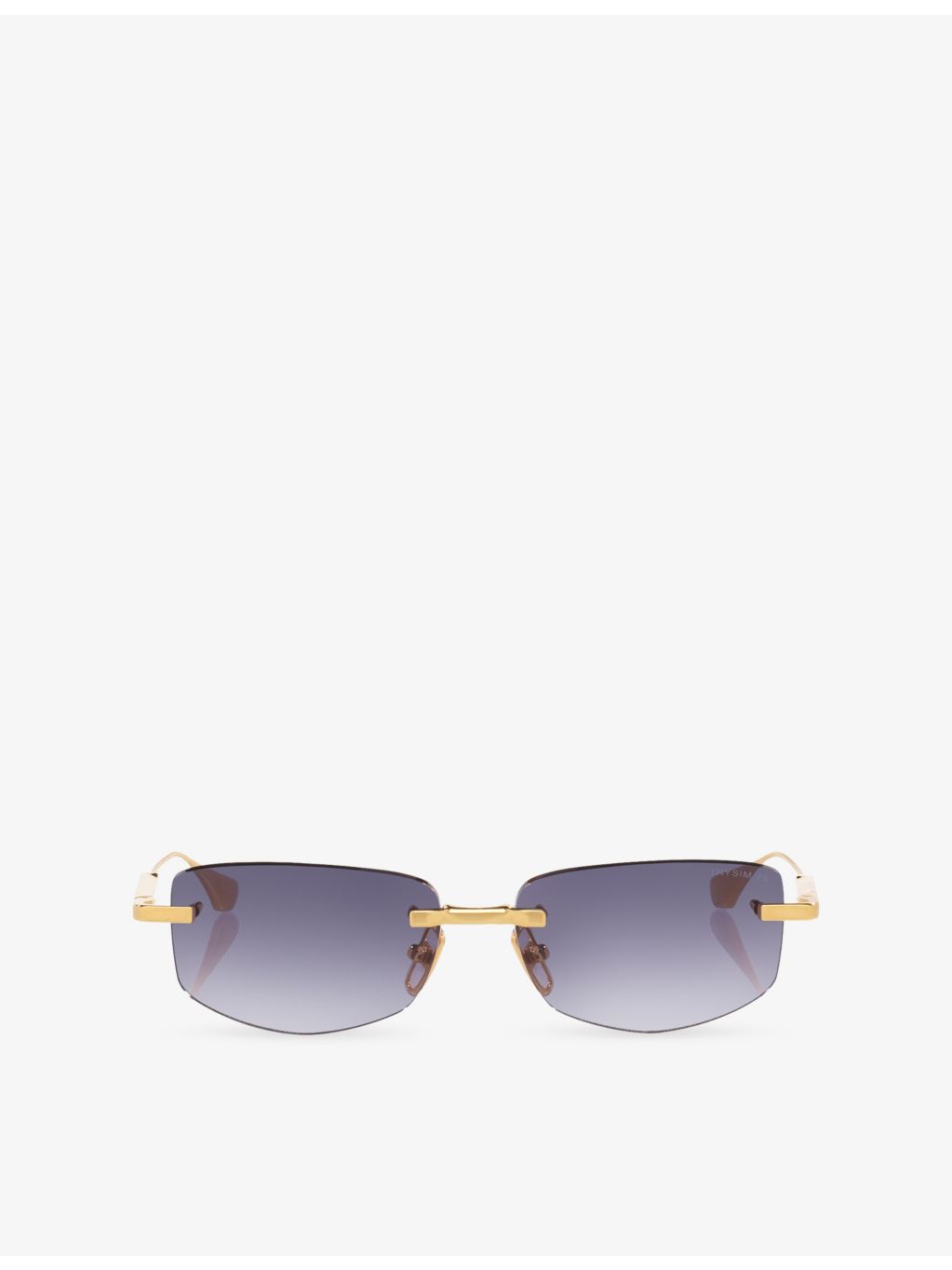 Dita rectangle metal sunglasses D4000529 (British brand)