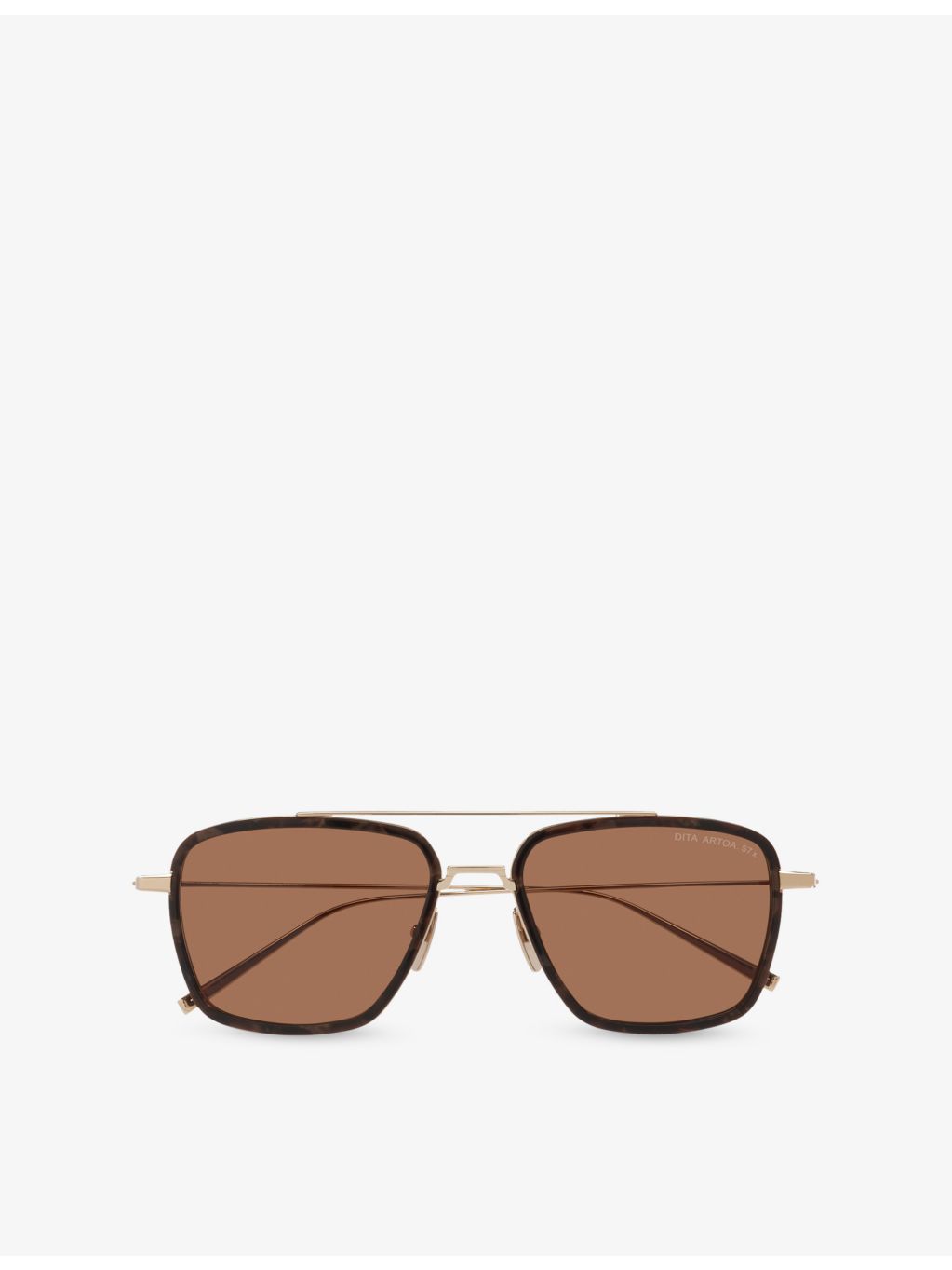 Dita square-frame metal sunglasses D4000530 (British brand)