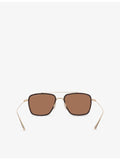 Dita square-frame metal sunglasses D4000530 (British brand)