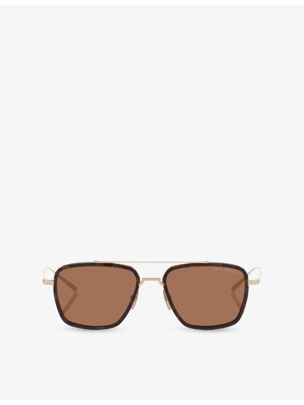 Dita square-frame metal sunglasses D4000530 (British brand)