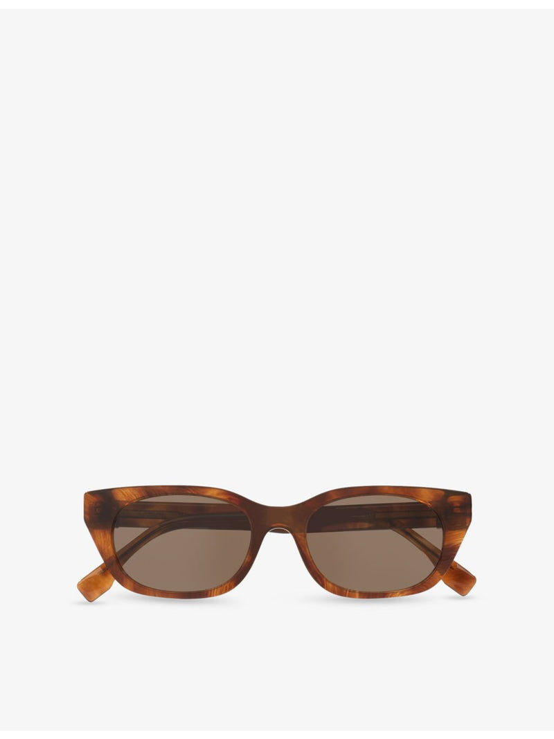 Fendi cat-eye acetate sunglasses with tortoiseshell finish (British brand)