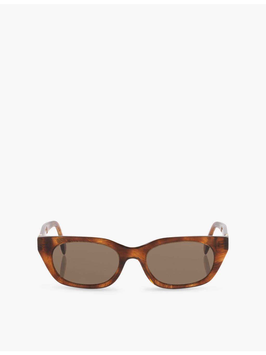 Fendi cat-eye acetate sunglasses with tortoiseshell finish (British brand)