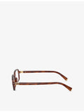Miu Miu MU 01YV rectangle acetate eyeglasses (British brand)