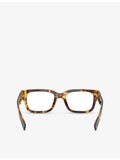 Miu Miu square-frame acetate eyeglasses tortoiseshell, UK version