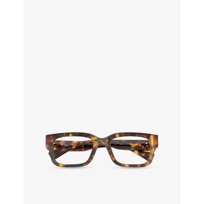 selfridges Miu Miu MU 02YV Square-Frame Acetate Eyeglasses- Buy online at McGrocer