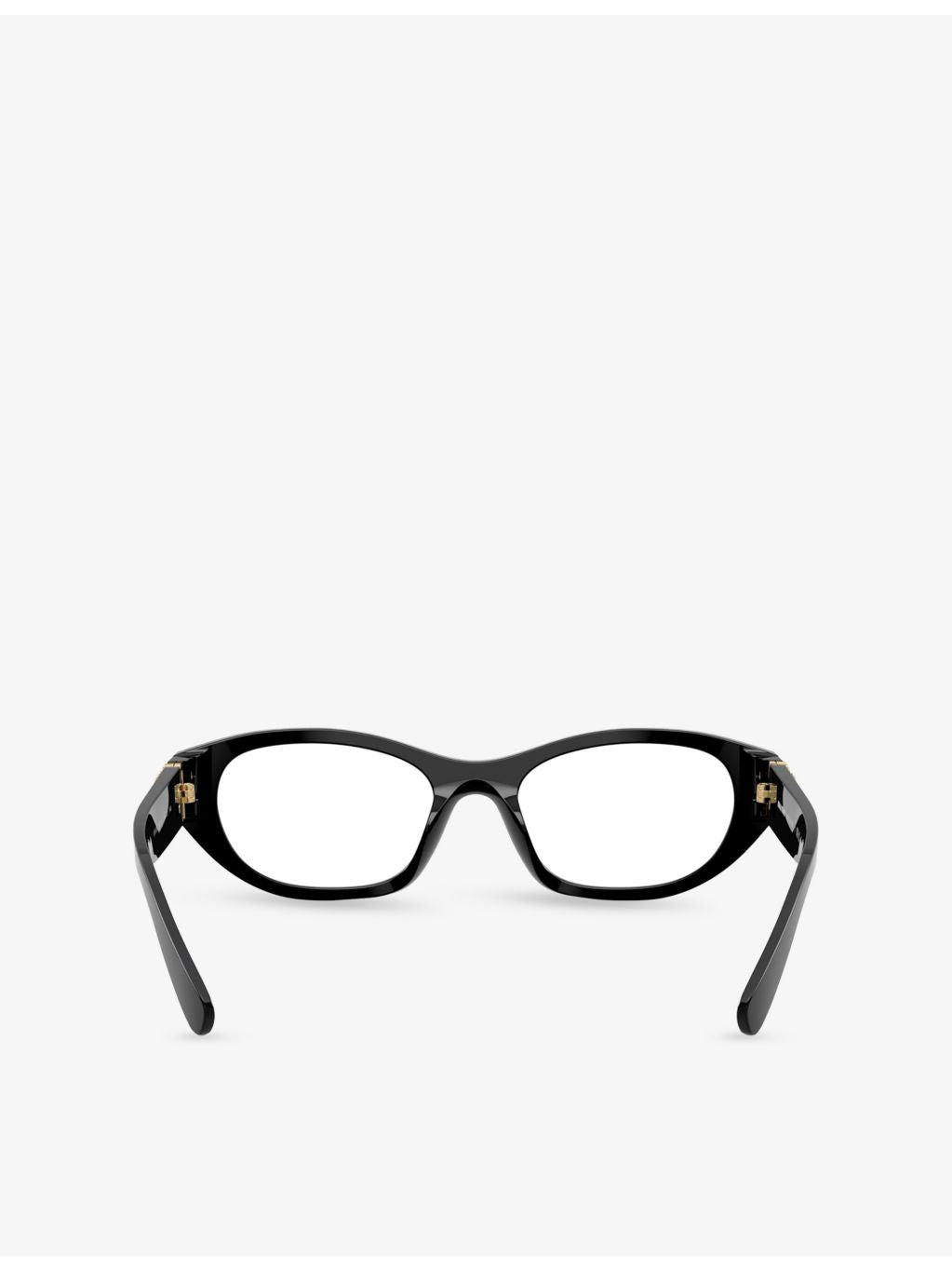 Miu Miu MU 03WV acetate eyeglasses with irregular frame (British brand)