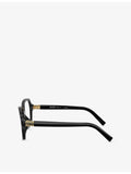 Miu Miu square-frame acetate eyeglasses MU 03YV, imported from the UK