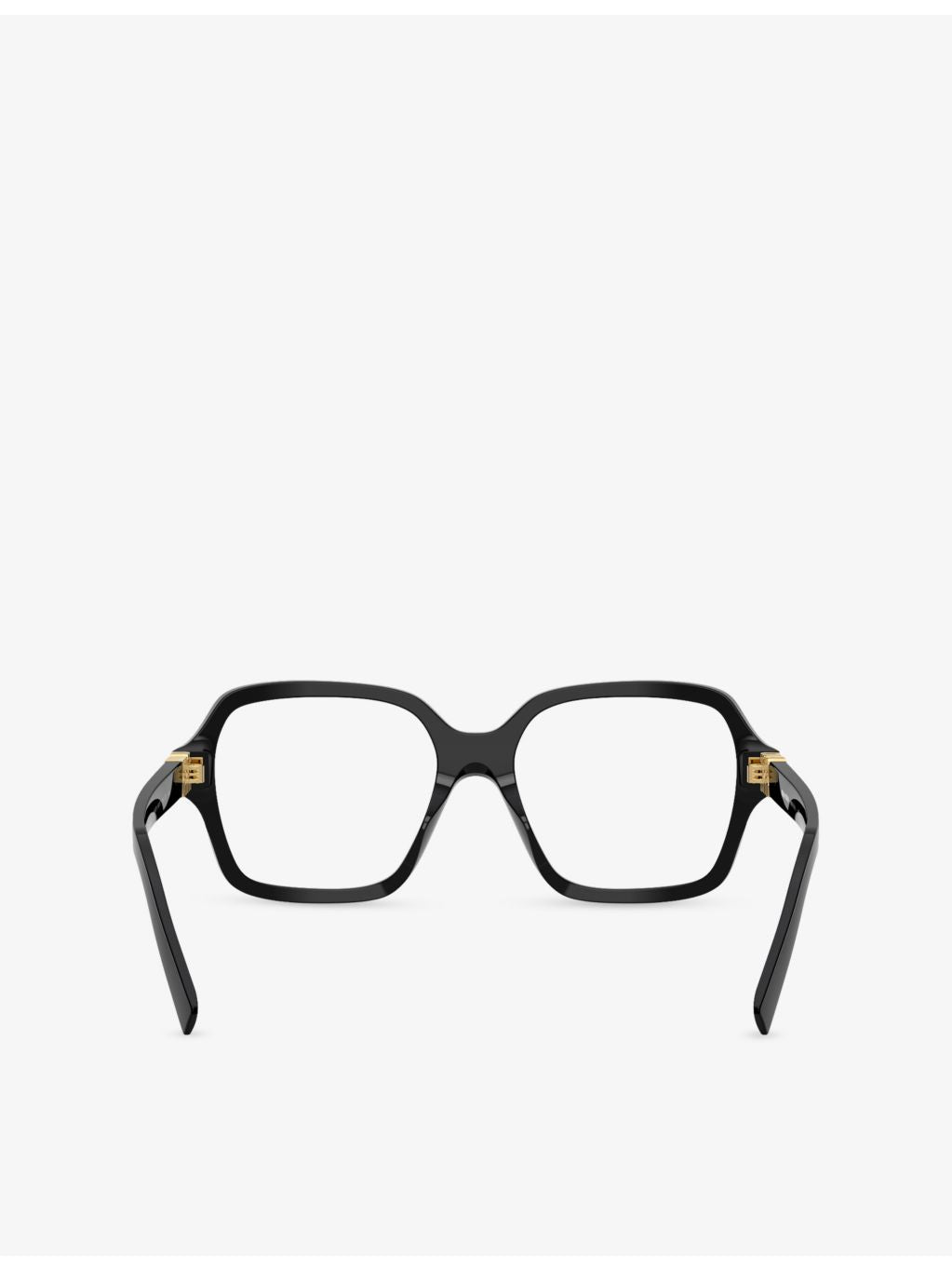 Miu Miu square-frame acetate eyeglasses MU 03YV, imported from the UK