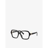 Miu Miu square-frame acetate eyeglasses MU 03YV, imported from the UK
