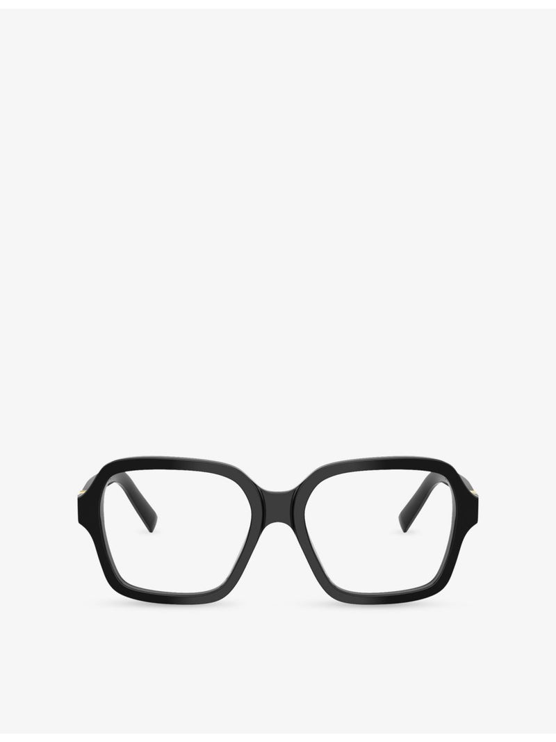 Miu Miu square-frame acetate eyeglasses MU 03YV, imported from the UK