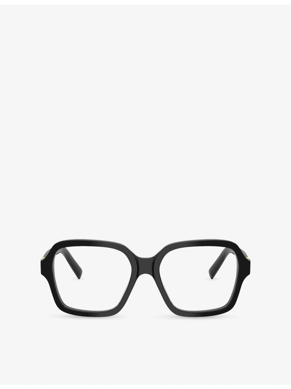 Miu Miu square-frame acetate eyeglasses MU 03YV, imported from the UK