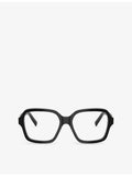Miu Miu square-frame acetate eyeglasses MU 03YV, imported from the UK