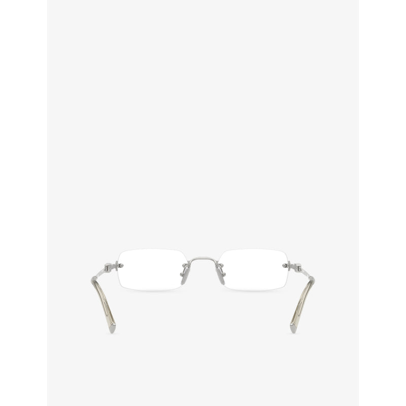 Miu Miu rectangle metal eyeglasses MU 50YV (British brand)