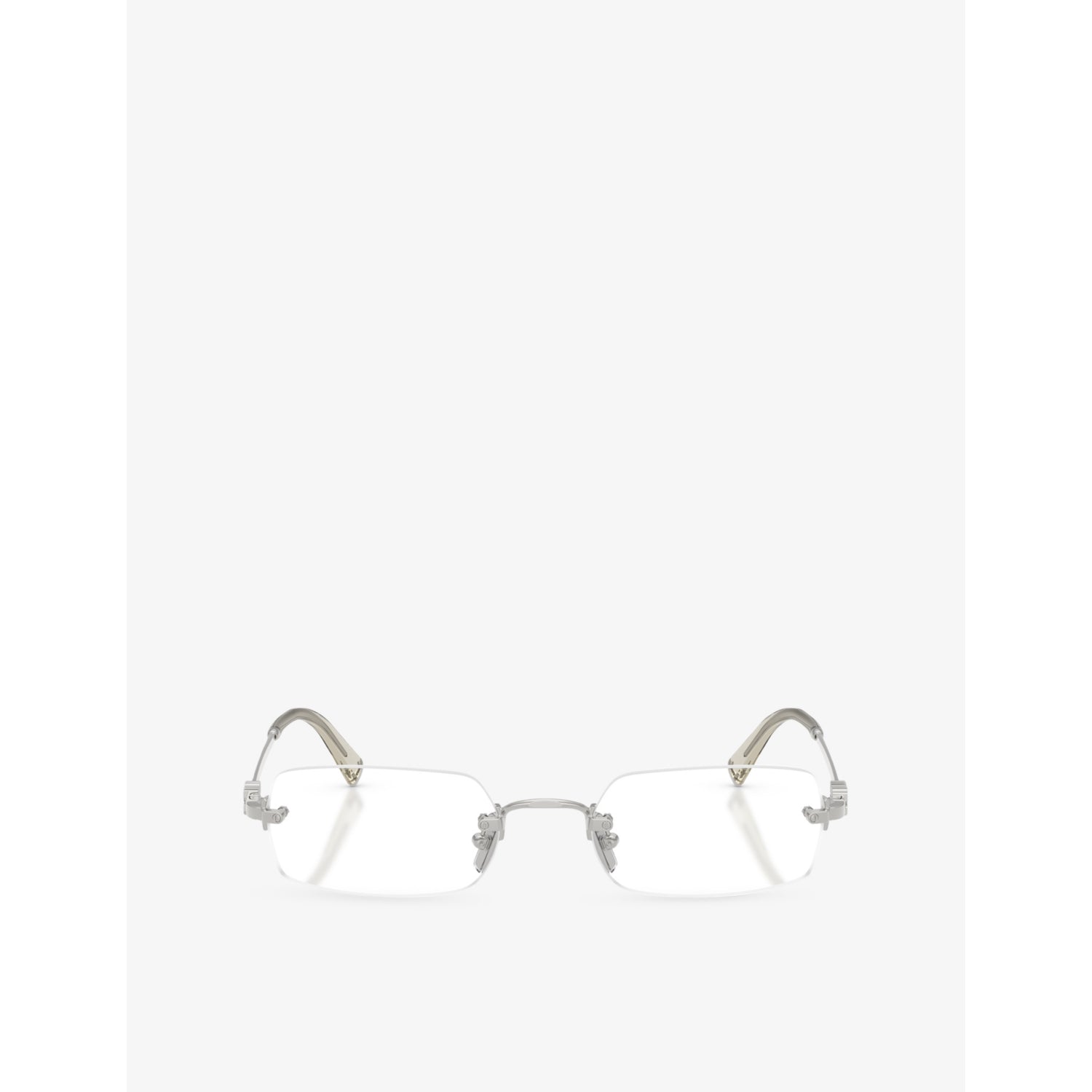 Miu Miu rectangle metal eyeglasses MU 50YV (British brand)