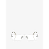 Miu Miu rectangle metal eyeglasses MU 50YV (British brand)