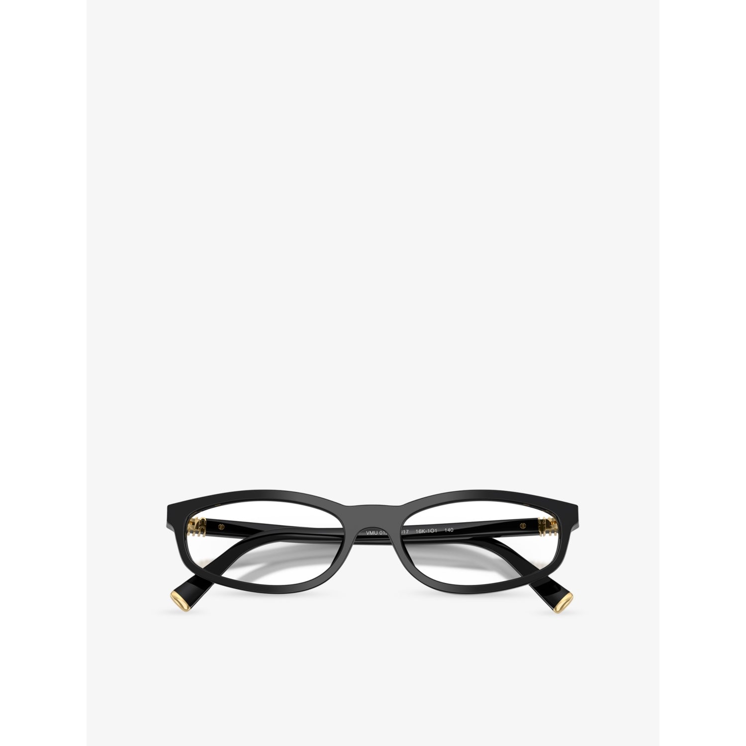 Miu Miu MU 01ZV acetate eyeglasses with oval frame - British product