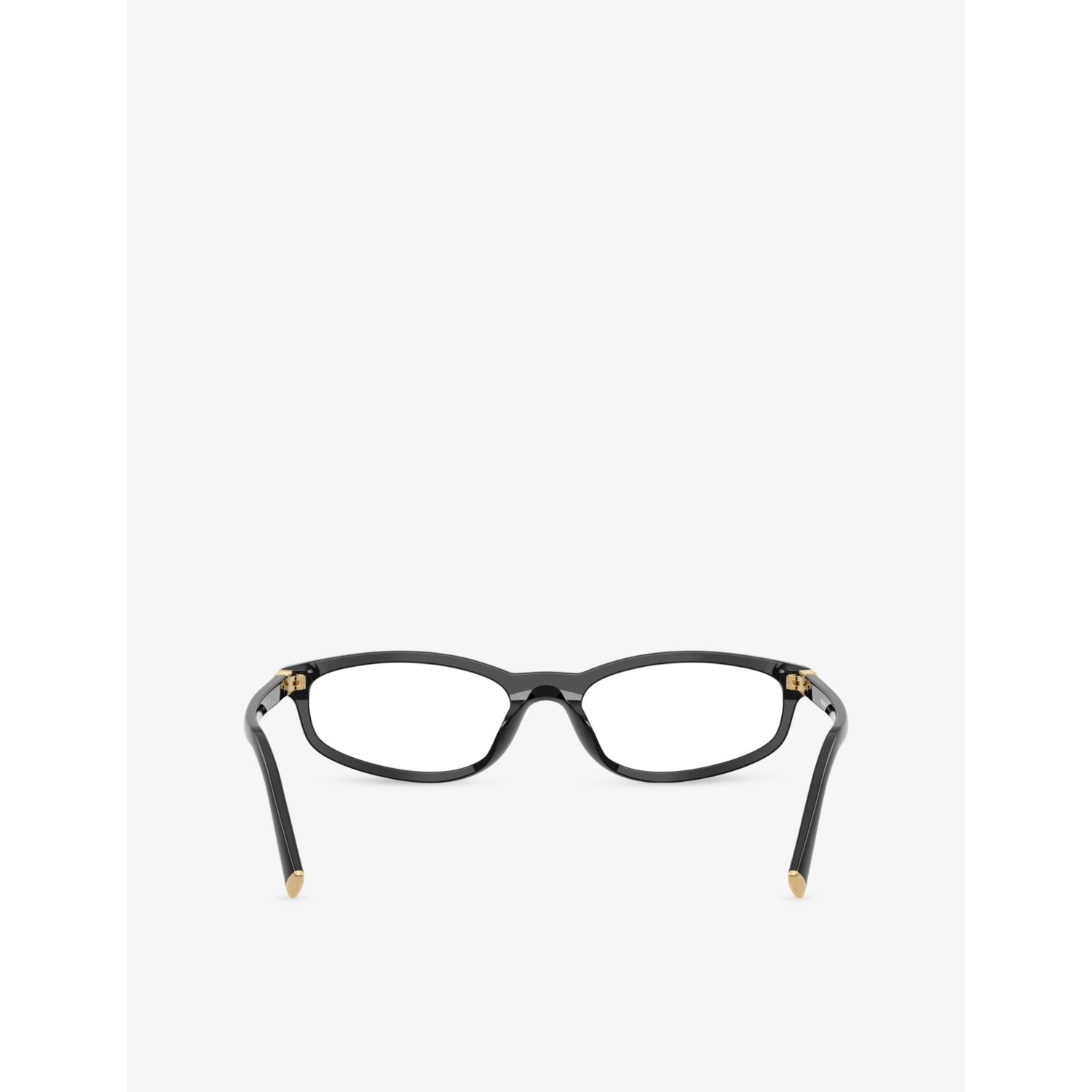 Miu Miu MU 01ZV acetate eyeglasses with oval frame - British product