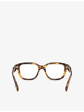 Miu Miu square-frame acetate eyeglasses in tortoiseshell MU 02ZV (British brand)