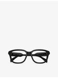 Miu Miu square acetate eyeglasses, plain lenses (British brand)