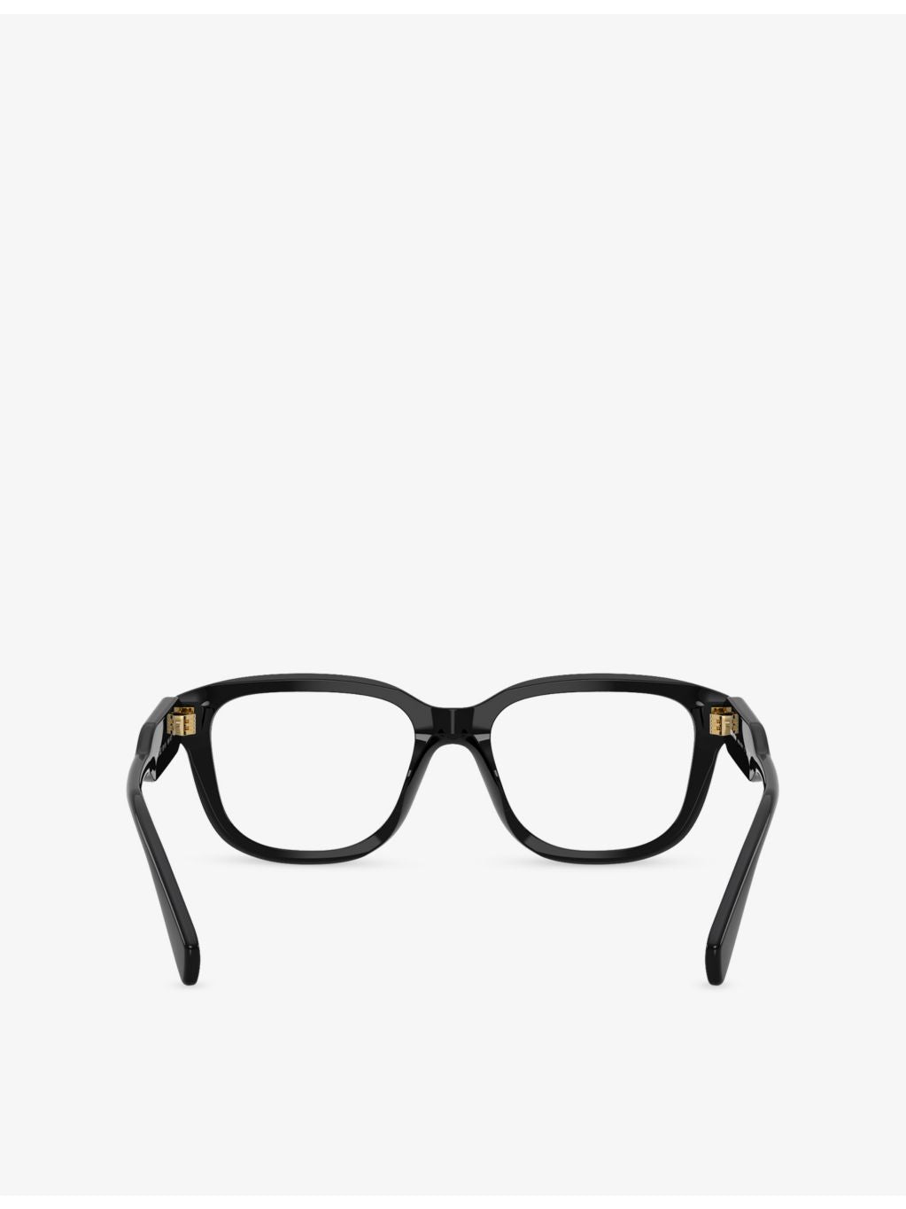 Miu Miu square acetate eyeglasses, plain lenses (British brand)