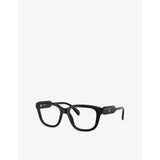 Miu Miu square acetate eyeglasses, plain lenses (British brand)