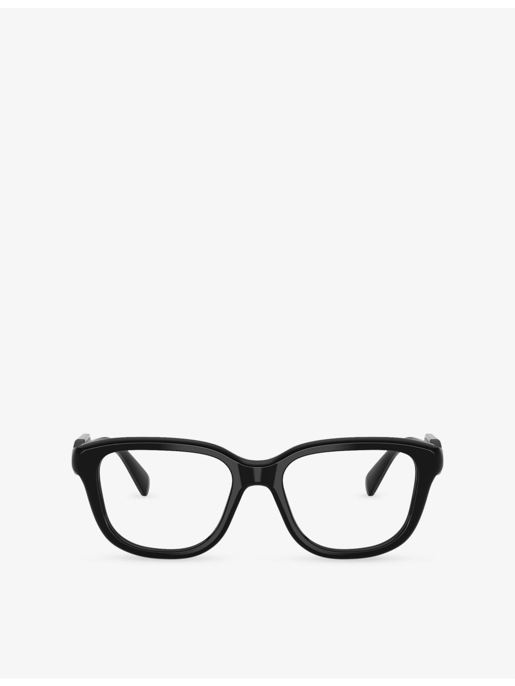 Miu Miu square acetate eyeglasses, plain lenses (British brand)